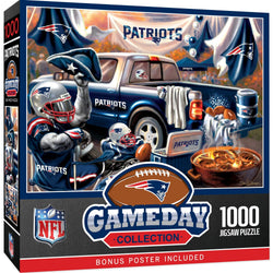 New England Patriots - Gameday 1000 Piece Jigsaw Puzzle (ONLINE ORDER ONLY)
