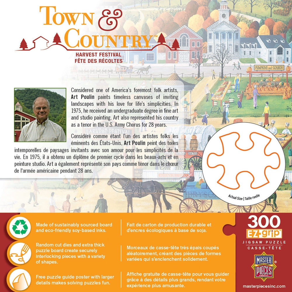 Town & Country - Harvest Festival 300 Piece EZ Grip Jigsaw Puzzle (ONLINE ORDER ONLY)