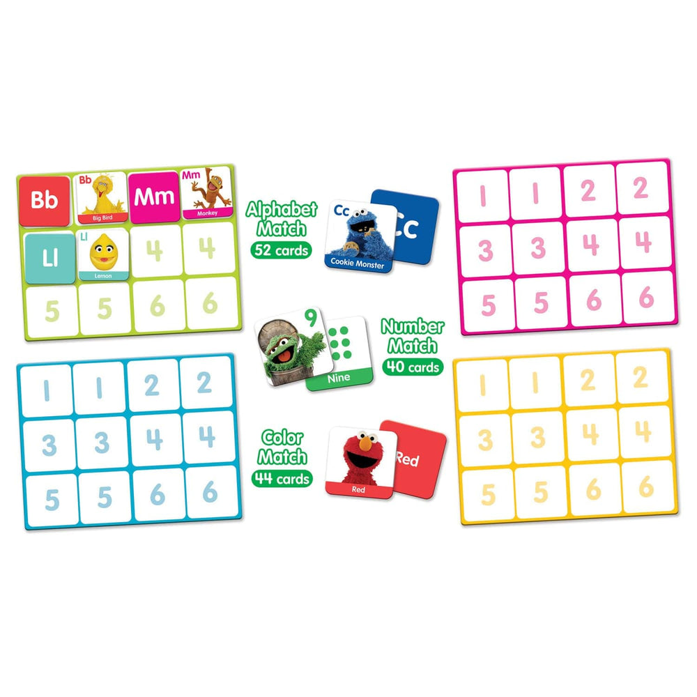 Sesame Street 3-in-1 Matching Game (ONLINE ORDER ONLY)