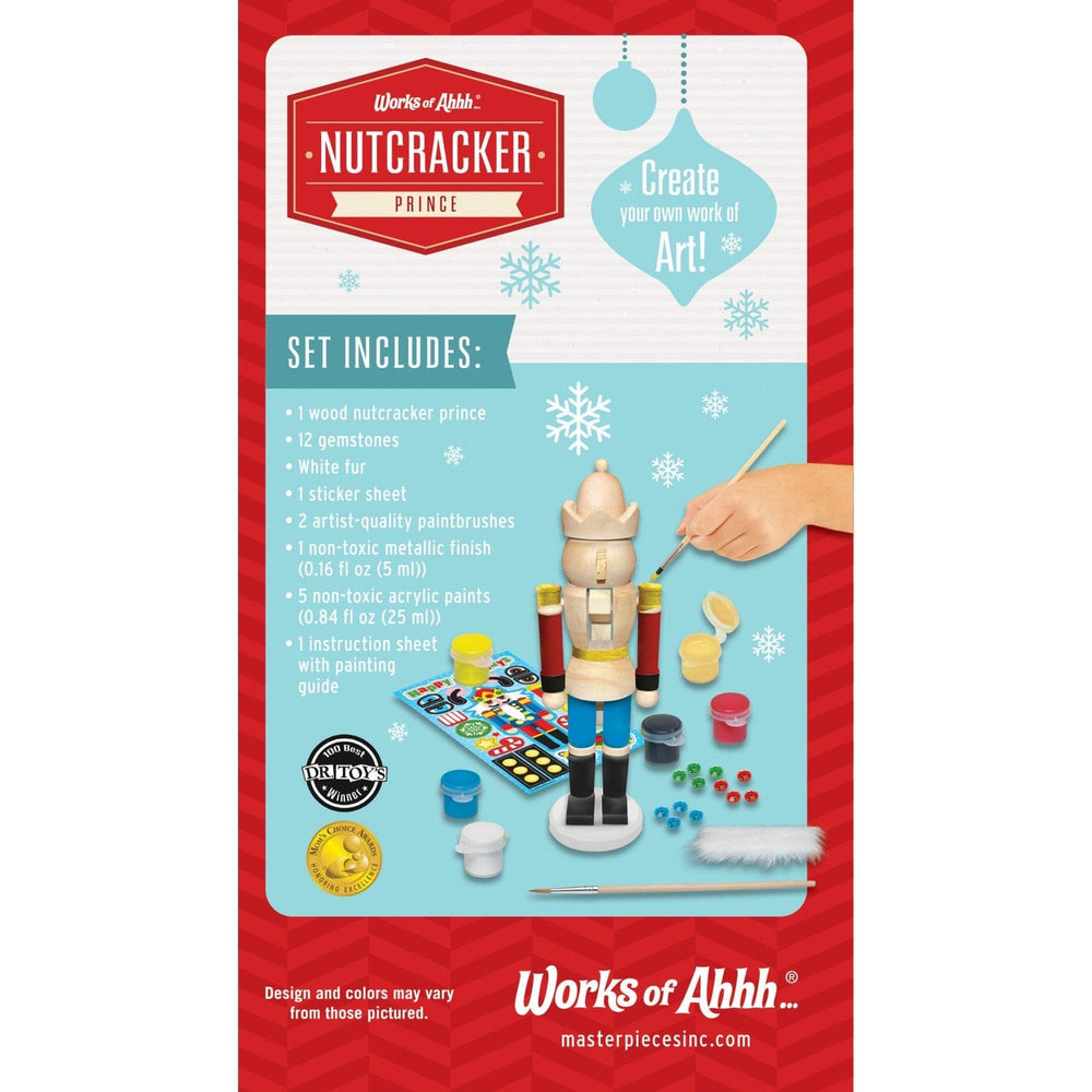 Holiday Craft Kit - Nutcracker Prince Wood Craft & Paint Kit (ONLINE ORDER ONLY)