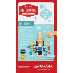 Holiday Craft Kit - Nutcracker Prince Wood Craft & Paint Kit (ONLINE ORDER ONLY)