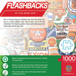 Flashbacks - Hit the Road Jack 1000 Piece Jigsaw Puzzle (ONLINE ORDER ONLY)