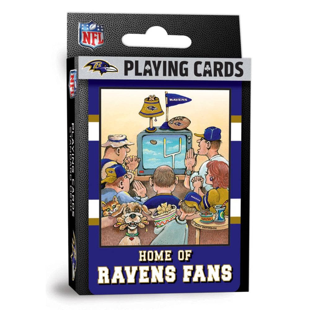 Baltimore Ravens Fan Deck Playing Cards - 54 Card Deck (ONLINE ORDER ONLY)