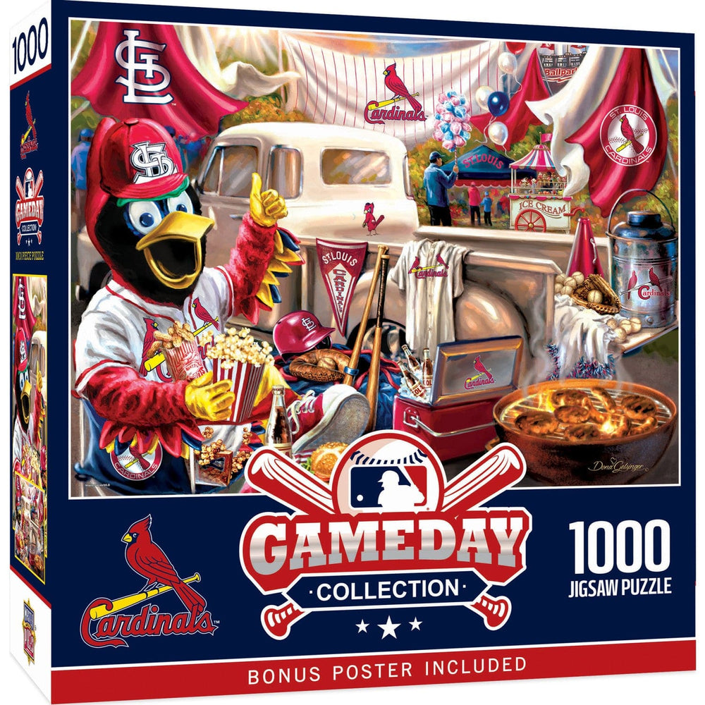 St. Louis Cardinals - Gameday 1000 Piece Jigsaw Puzzle (ONLINE ORDER ONLY)