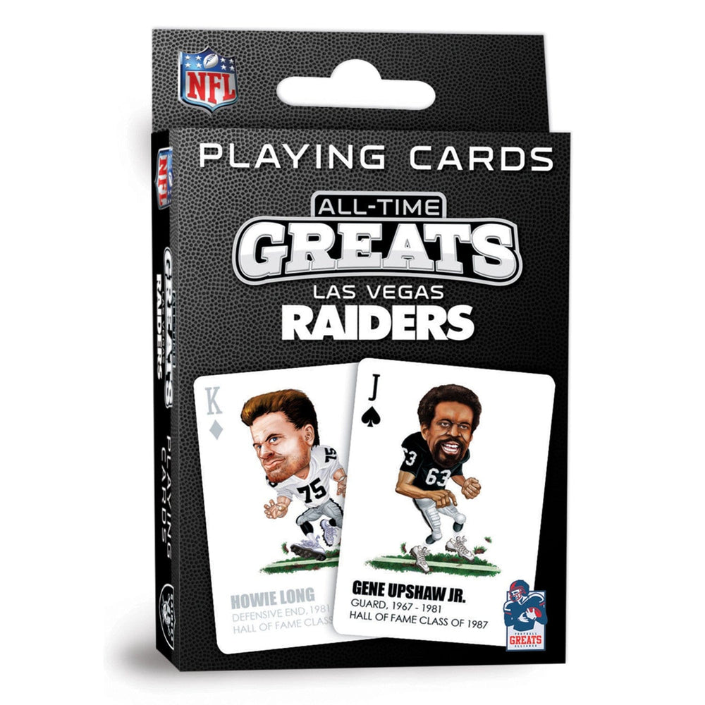 Las Vegas Raiders All-Time Greats Playing Cards - 54 Card Deck (ONLINE ORDER ONLY)