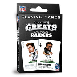 Las Vegas Raiders All-Time Greats Playing Cards - 54 Card Deck (ONLINE ORDER ONLY)