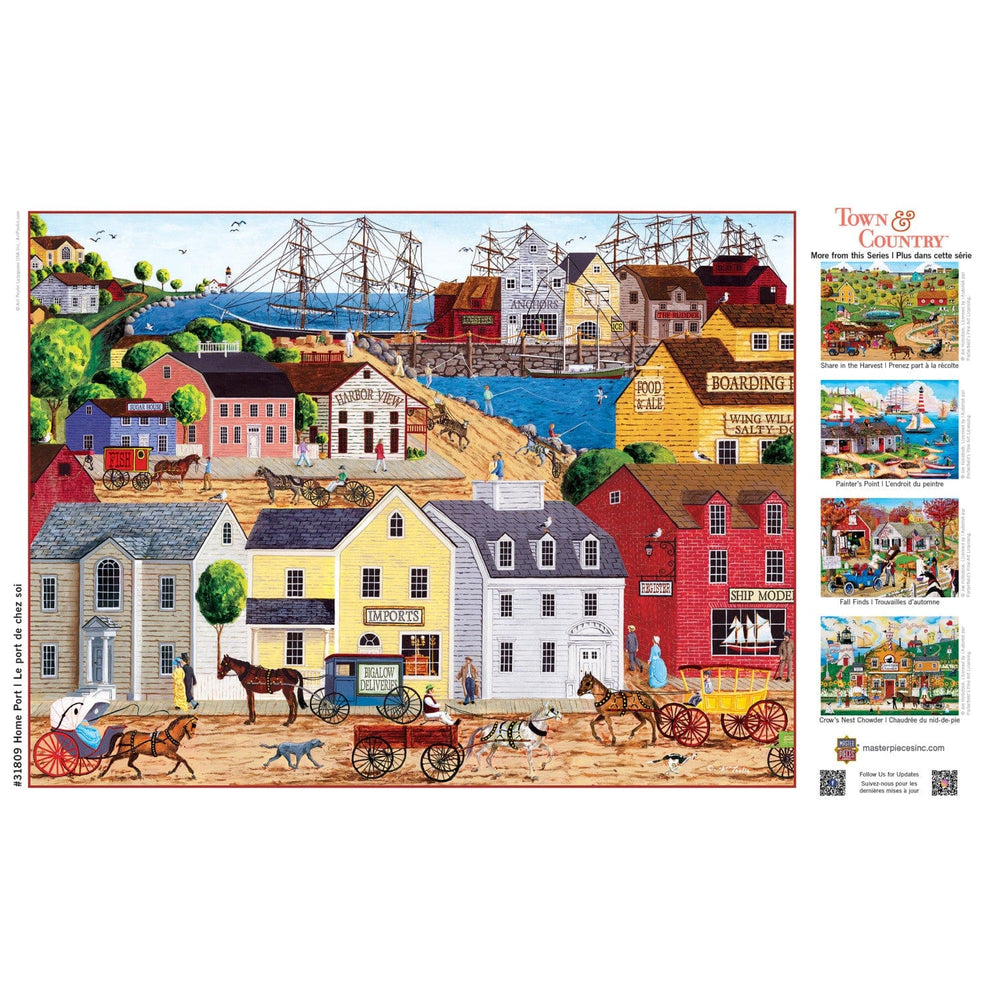 Town & Country - Home Port 300 Piece EZ Grip Jigsaw Puzzle (ONLINE ORDER ONLY)