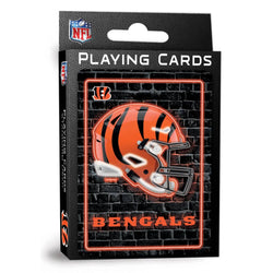 Cincinnati Bengals Neon Playing Cards - 54 Card Deck