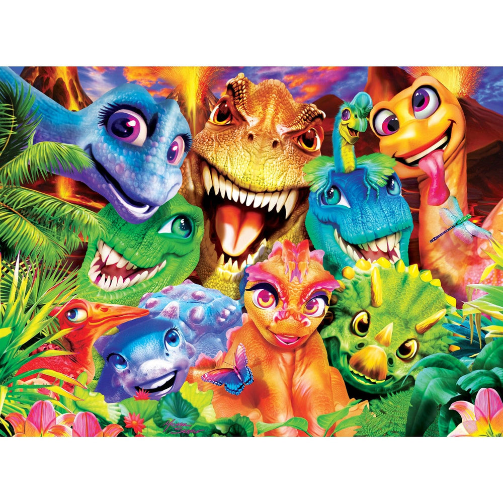 Selfies - Dinosaur Chums 200 Piece Jigsaw Puzzle (ONLINE ORDER ONLY)
