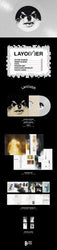 V (BTS) - V 'Layover' (Limited Edition, Gray Colored Vinyl, Poster, Postcard) [Vinyl] (ONLINE ORDER ONLY)
