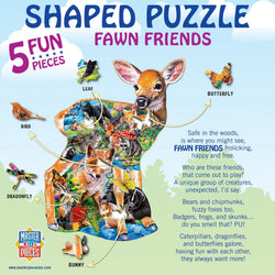 Fawn Friends - 100 Piece Shaped Jigsaw Puzzle (ONLINE ORDER ONLY)