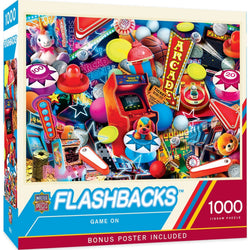 Flashbacks - Game On 1000 Piece Jigsaw Puzzle (ONLINE ORDER ONLY)