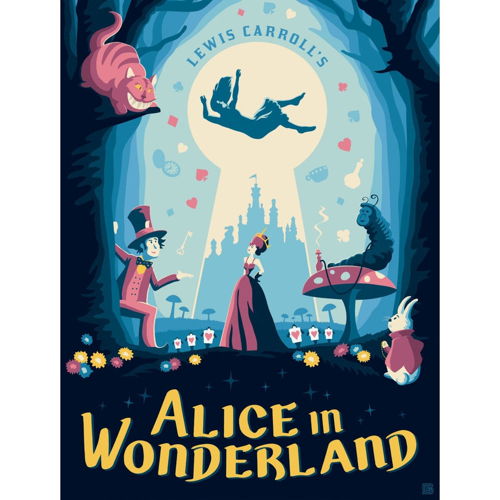 Alice in Wonderland 300 Piece Jigsaw Puzzle (ONLINE ORDER ONLY)