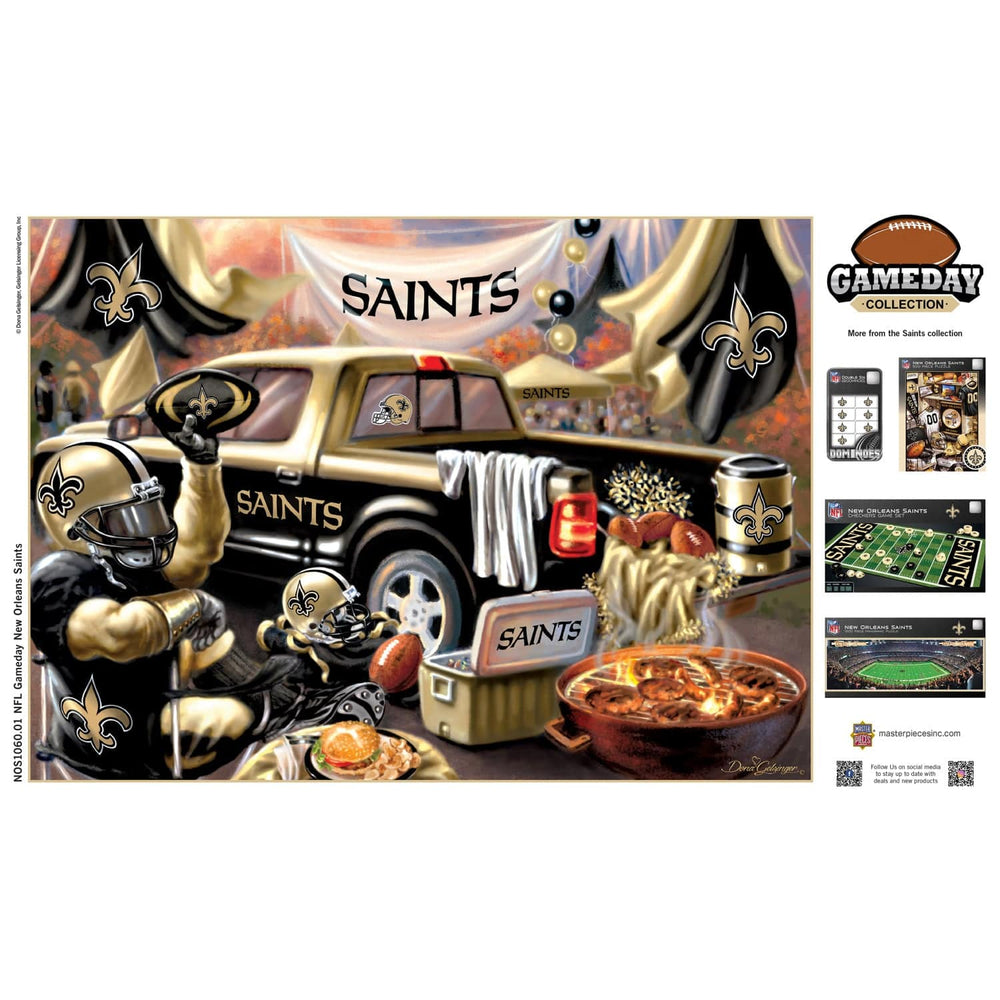 New Orleans Saints - Gameday 1000 Piece Jigsaw Puzzle (ONLINE ORDER ONLY)