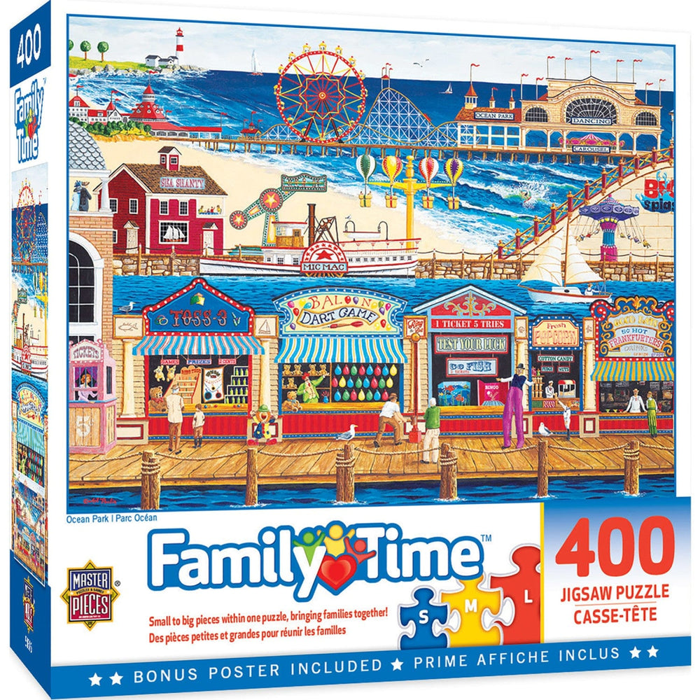 Family Time - Ocean Park 400 Piece Jigsaw Puzzle (ONLINE ORDER ONLY)