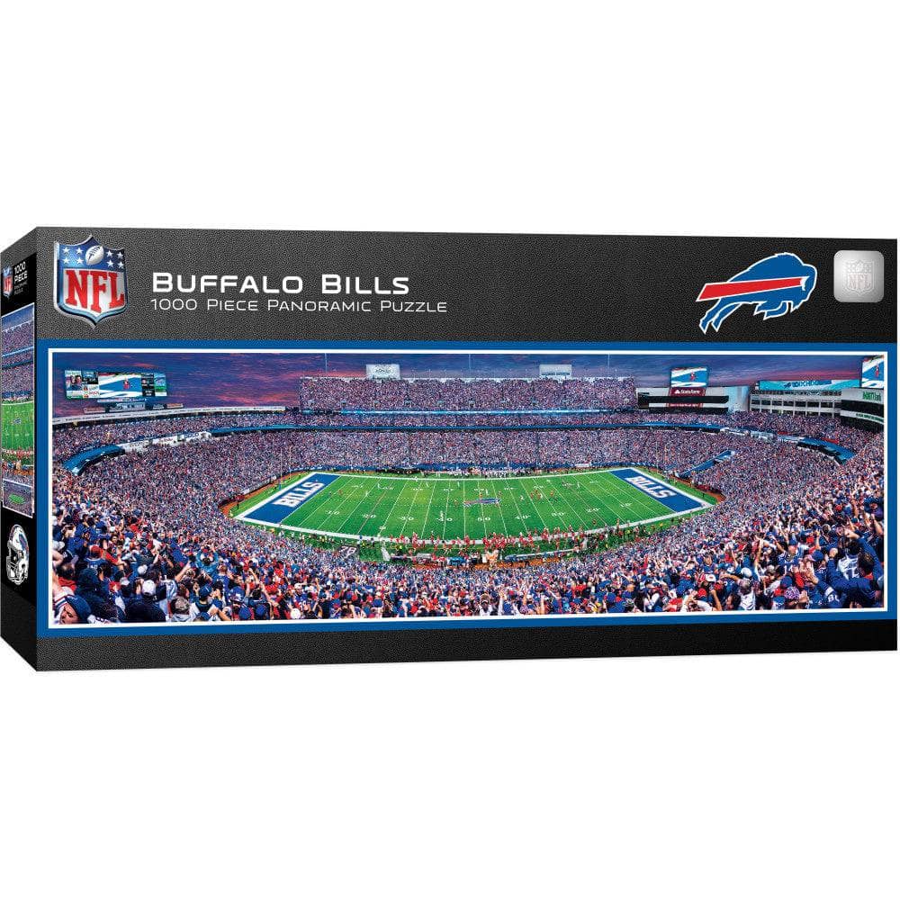 Buffalo Bills - 1000 Piece Panoramic Jigsaw Puzzle - Center View (ONLINE ORDER ONLY)