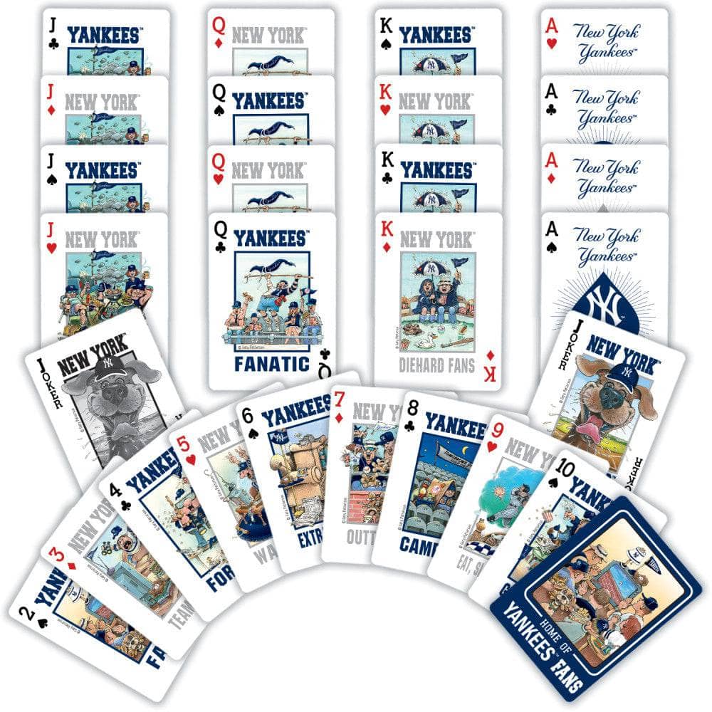 New York Yankees Fan Deck Playing Cards - 54 Card Deck (ONLINE ORDER ONLY)