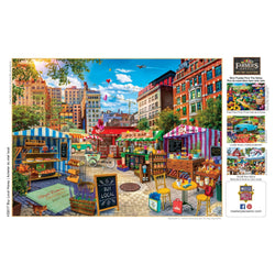 Farmer's Market - Buy Local Honey 750 Piece Jigsaw Puzzle (ONLINE ORDER ONLY)