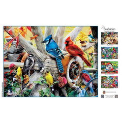 Audubon - Backyard Birds 300 Piece EZ Grip Jigsaw Puzzle (ONLINE ORDER ONLY)