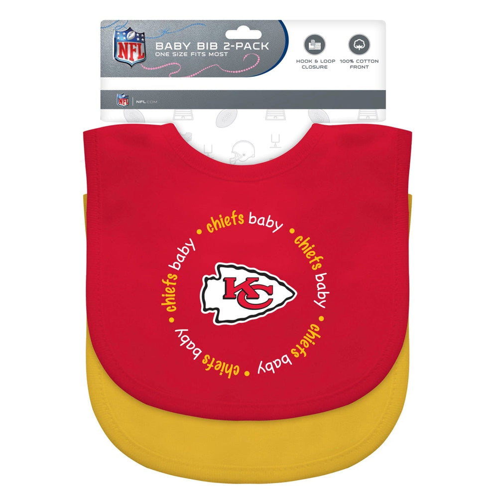 Kansas City Chiefs - Baby Bibs 2-Pack