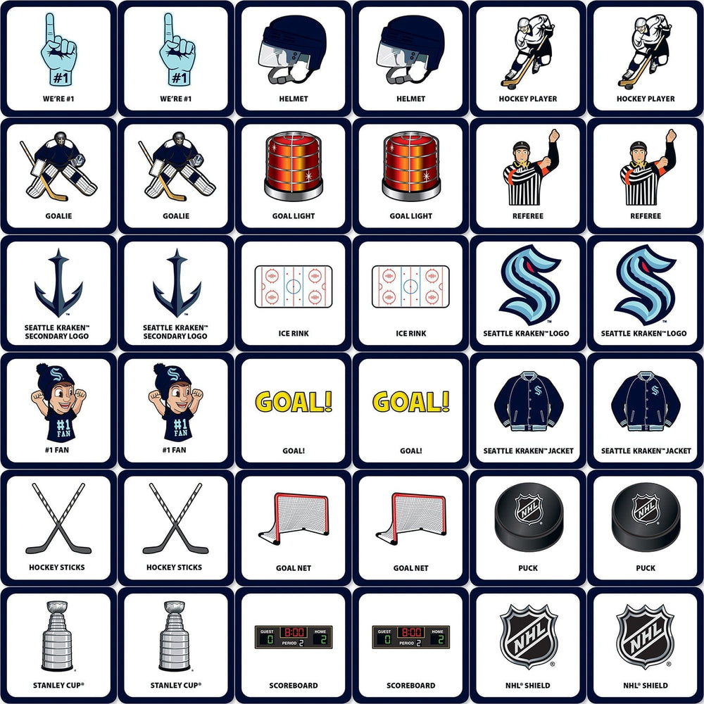 Seattle Kraken Matching Game