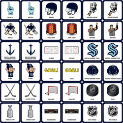 Seattle Kraken Matching Game