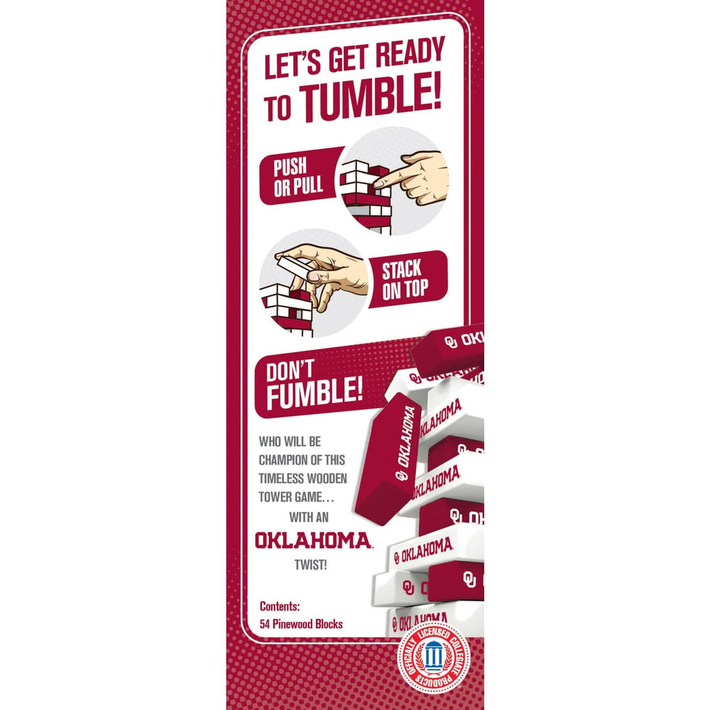 Oklahoma Sooners Tumble Tower (ONLINE ORDER ONLY)