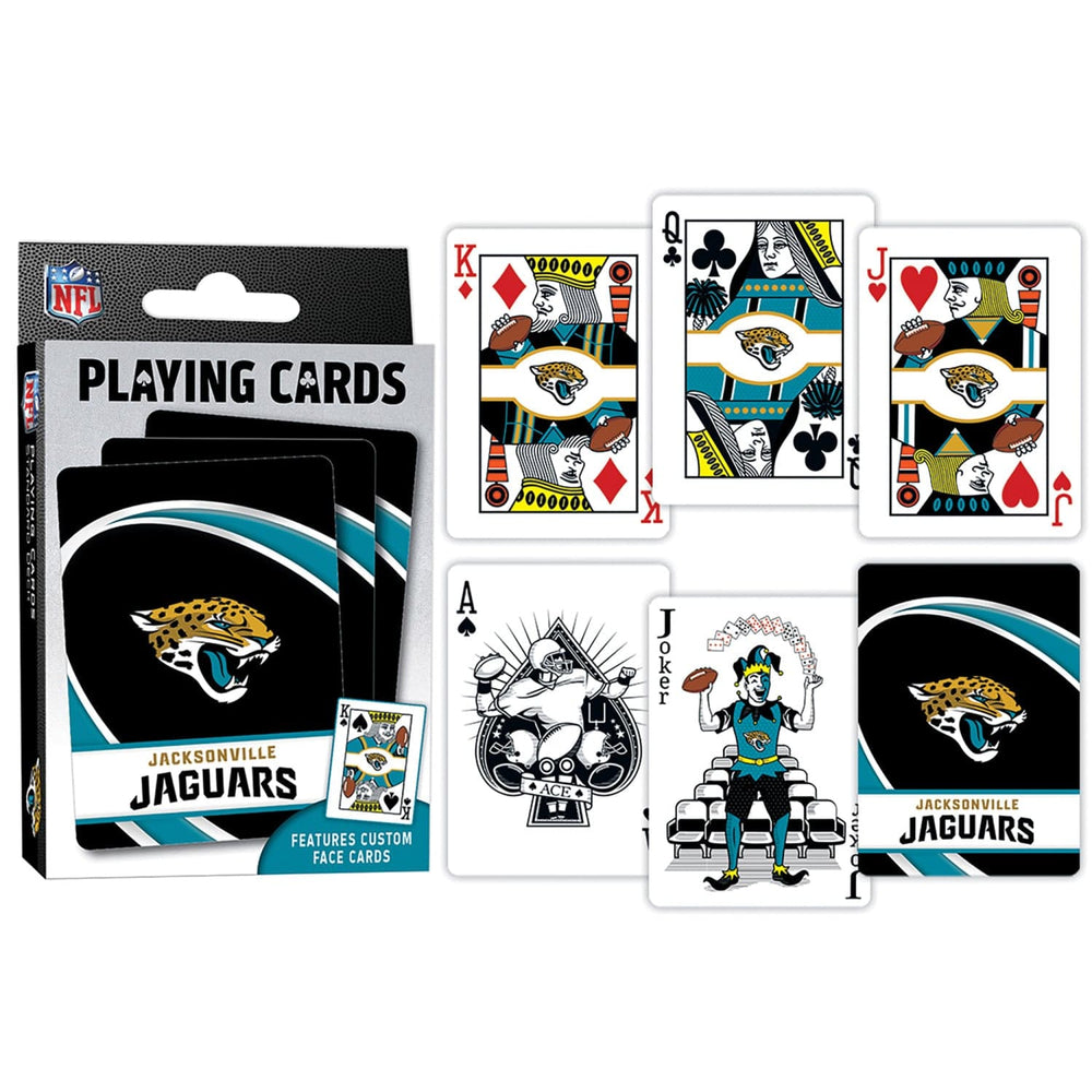 Jacksonville Jaguars Playing Cards - 54 Card Deck (ONLINE ORDER ONLY)