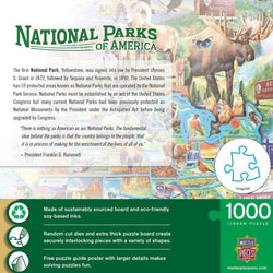 National Parks of America 1000 Piece Jigsaw Puzzle (ONLINE ORDER ONLY)