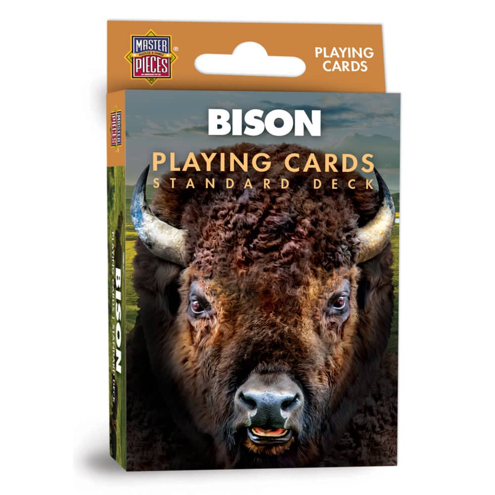 Bison Playing Cards - 54 Card Deck (ONLINE ORDER ONLY)