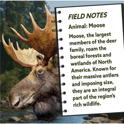 Moose 100 Piece Shaped Jigsaw Puzzle (ONLINE ORDER ONLY)