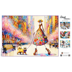 Catwalk Couture - Glamour Paws 1000 Piece Jigsaw Puzzle (ONLINE ORDER ONLY)