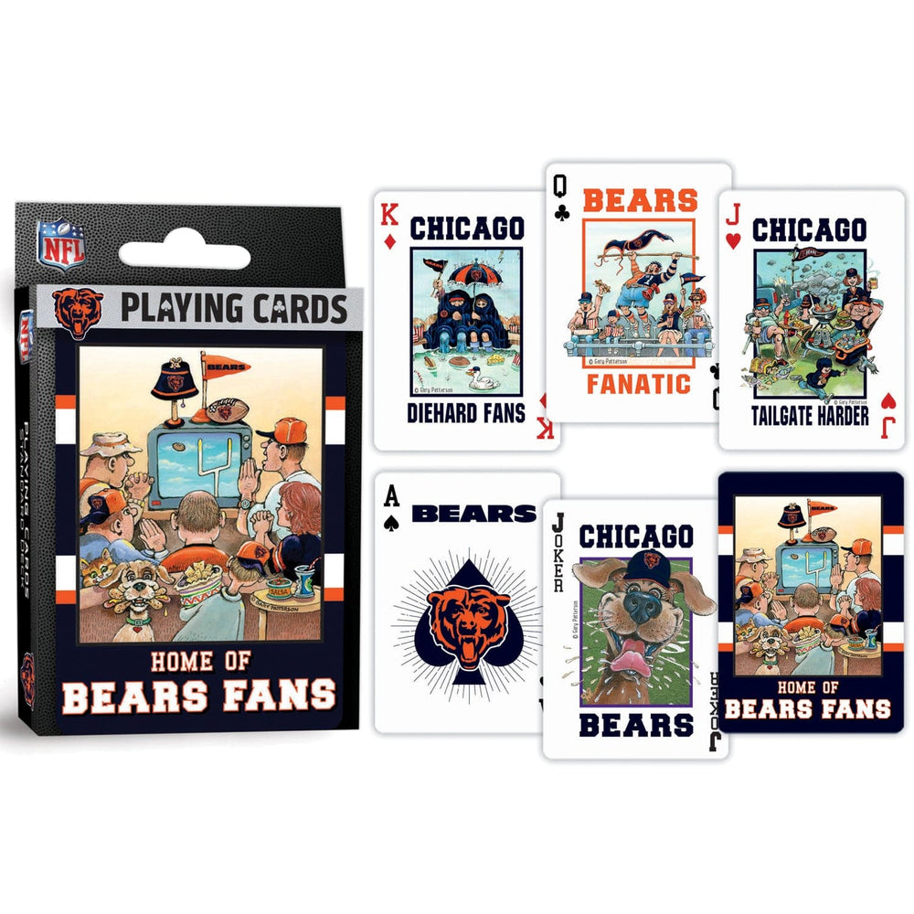 Chicago Bears Fan Deck Playing Cards - 54 Card Deck (ONLINE ORDER ONLY)