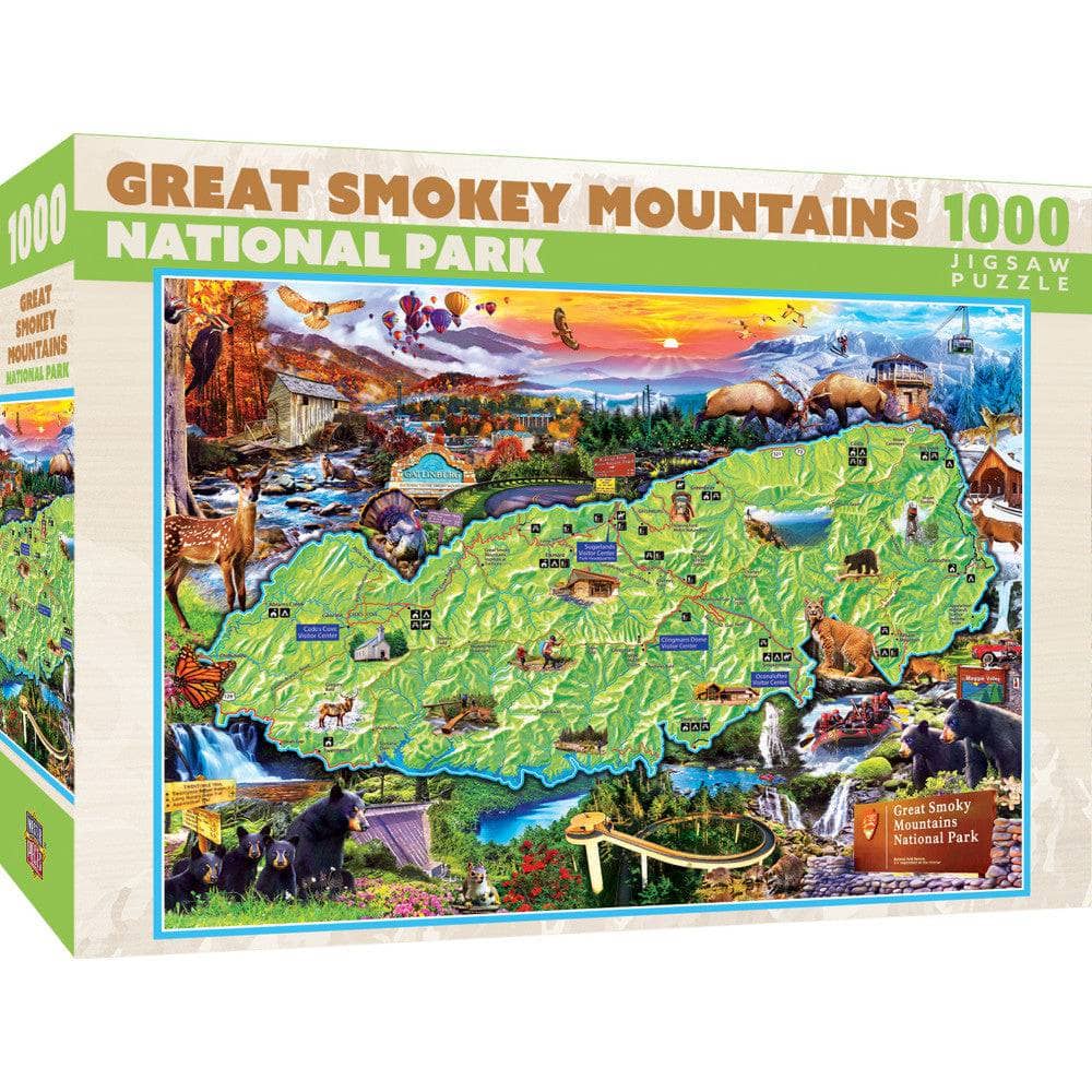 Great Smoky Mountains National Park 1000 Piece Jigsaw Puzzle (ONLINE ORDER ONLY)