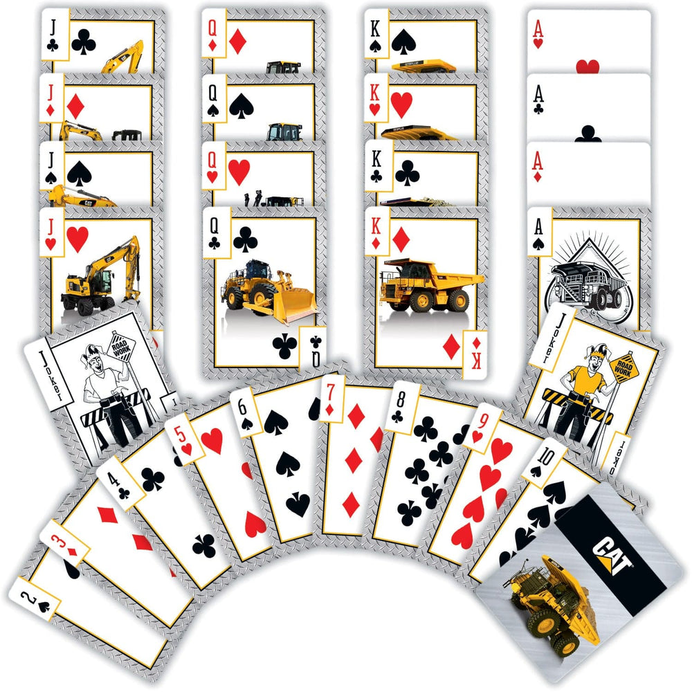 CAT - Caterpillar Playing Cards - 54 Card Deck (ONLINE ORDER ONLY)