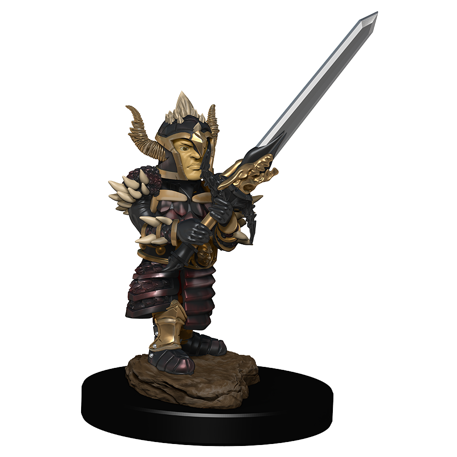 D&D: Icons of the Realms - Halfling Fighter Male (ONLINE ORDER ONLY)