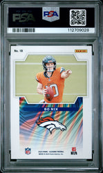 Graded 2024 Panini Illusions NFL Bo Nix #18 Game Magicians Rookie RC Football Card PSA 10 Gem Mint (ONLINE ORDER ONLY)
