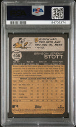 2022 TOPPS HERITAGE BRYSON STOTT  #605 - PSA 10 ROOKIE CARD (Online Order Only)