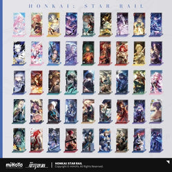 Honkai: Star Rail Light Cone Series Glitter Quicksand Acrylic Block Ornaments