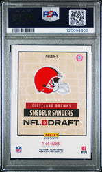 Graded 2025 Panini Instant Shedeur Sanders #NFLDN7 Draft Night Rookie RC Football Card PSA 10 Gem Mint (ONLINE ORDER ONLY)