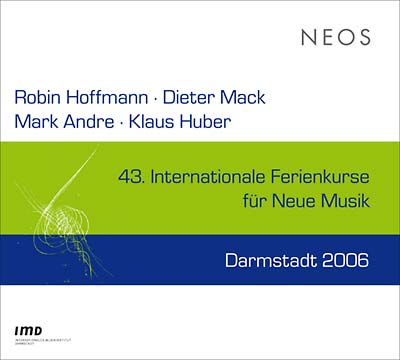 Va - 43 Internationale Ferienkurse Fur Neue Musik Darmstadt 2006 [CD] (ONLINE ORDER ONLY)