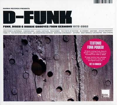 D-Funk - Funk, Disco & Boogie Grooves From Germany 1972-2002 [CD] (ONLINE ORDER ONLY)