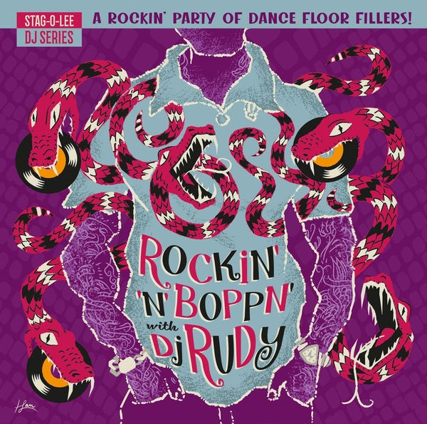 Va - Rockin' N Boppn' with DJ Rudy [Vinyl] (ONLINE ORDER ONLY)