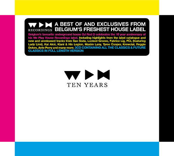 We Play House Recordings 10 Years [CD]