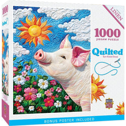 Quilted - Sun-Kissed Snout 1000 Piece Jigsaw Puzzle (ONLINE ORDER ONLY)