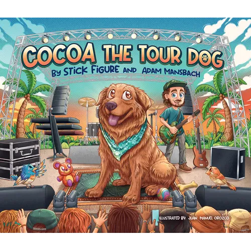 Cocoa the Tour Dog: A Children's Picture Book - Hardcover (ONLINE ORDER ONLY)