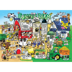 Funny Farm 1000 Piece Jigsaw Puzzle