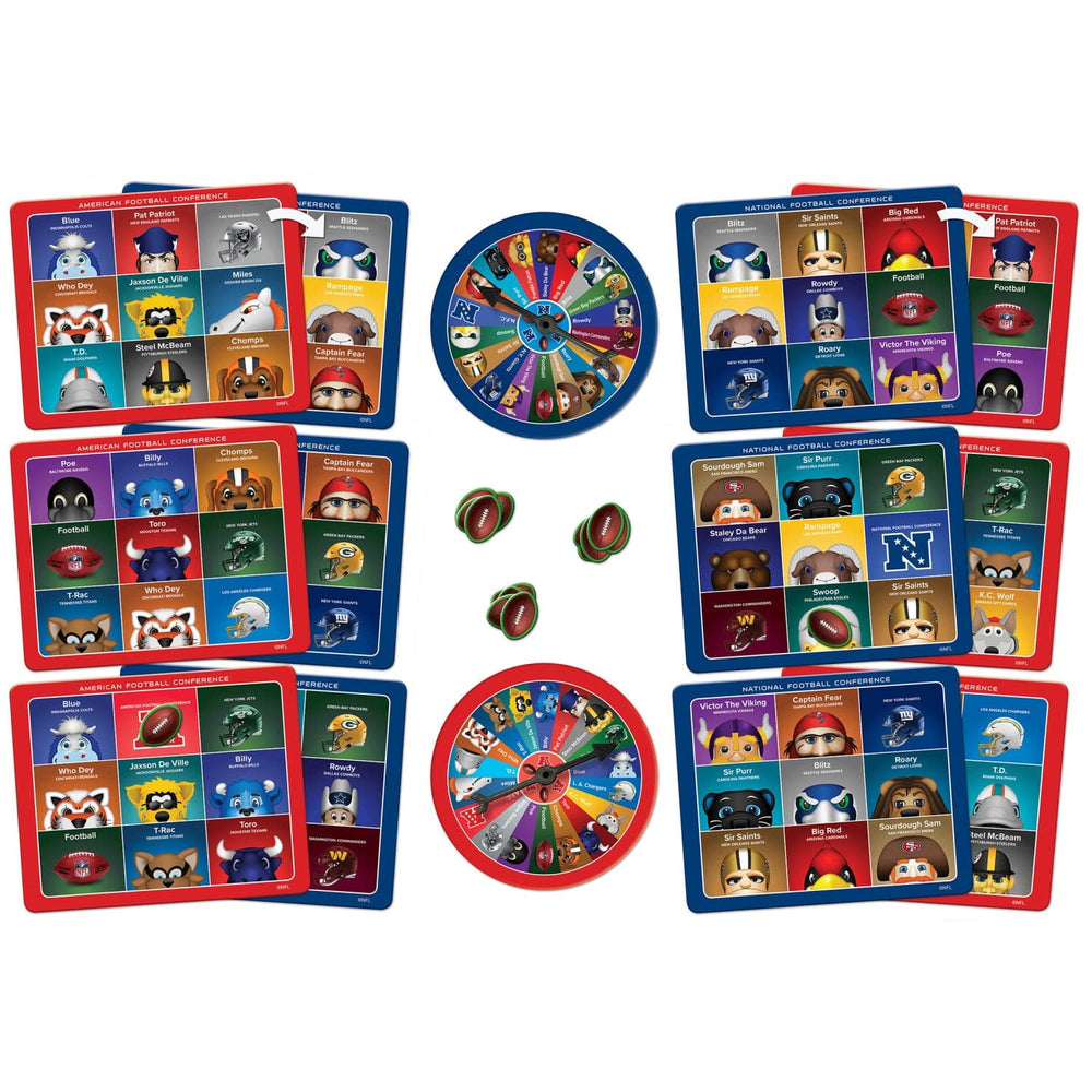 NFL Mascots Bingo Game