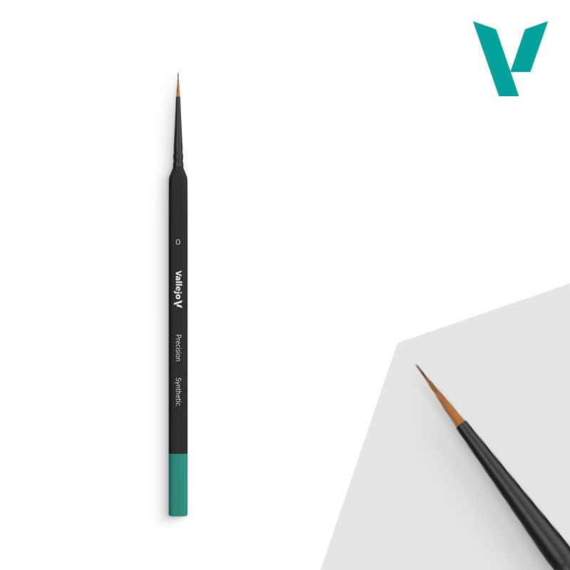 Hobby Brushes: Precision - Synthetic - Size 0 (ONLINE ORDER ONLY)
