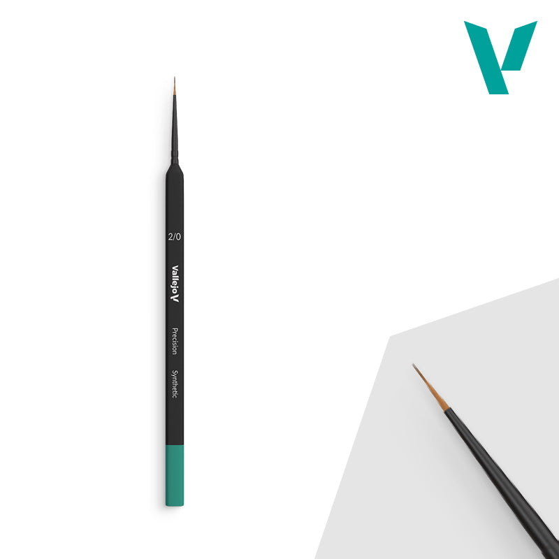 Hobby Brushes: Precision - Synthetic - Size 0/2 (ONLINE ORDER ONLY)